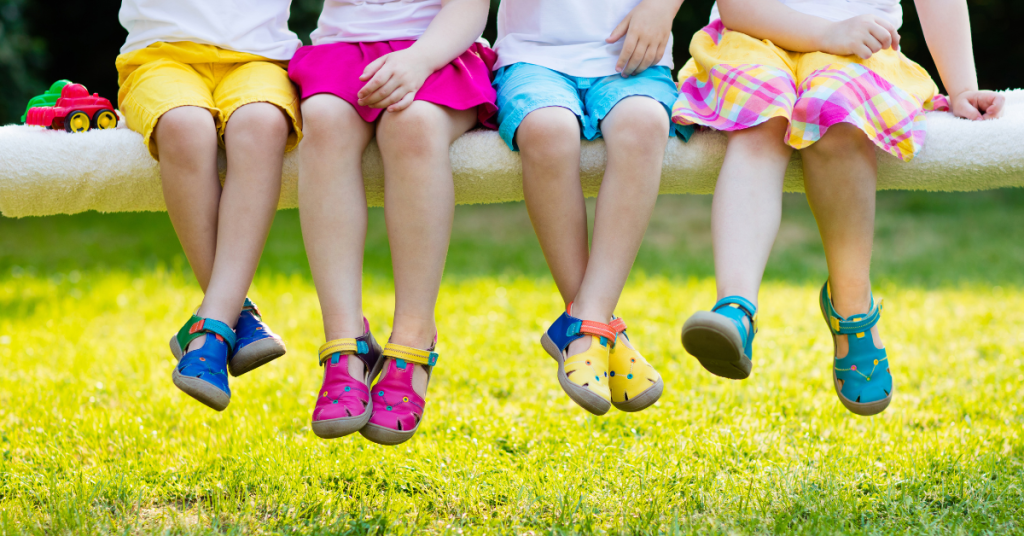 Zapatos respetuosos niños