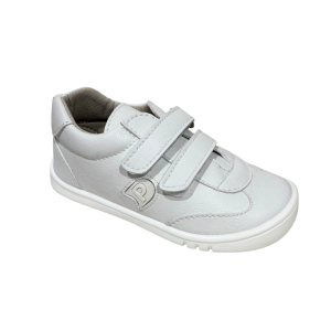 Zapatilla piel blanca piruflex