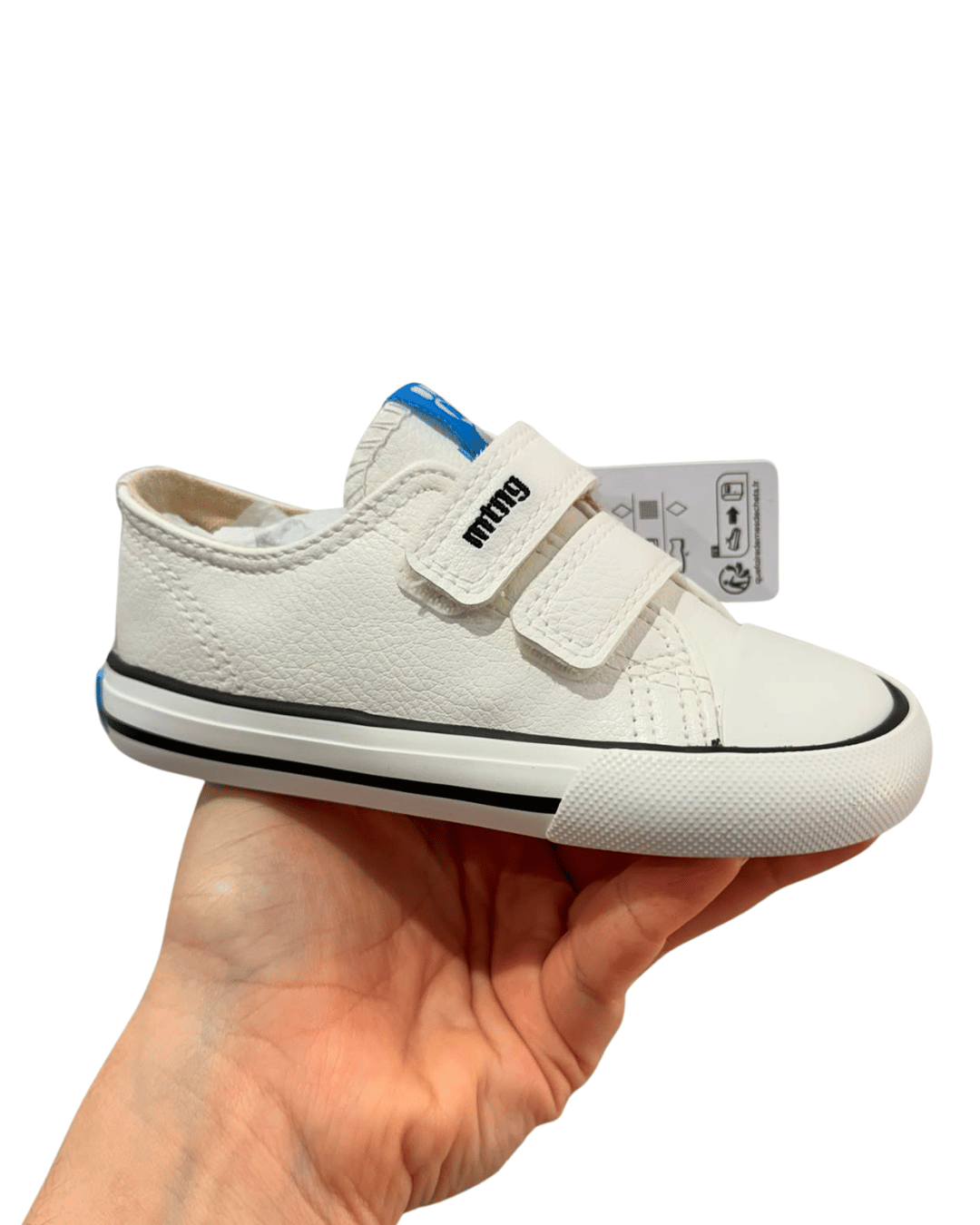 Zapatilla respetuosa Mustang doble velcro