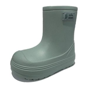 Bota de agua Hello Bland de color salvia para niños