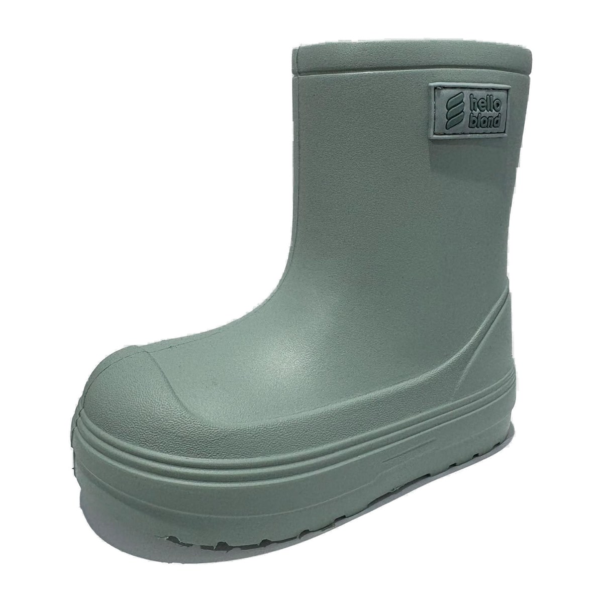 Bota de agua Hello Bland de color salvia para niños